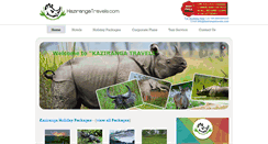 Desktop Screenshot of kazirangatravels.com